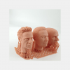 Head sculpting resin-NDS801 （Matte texture） print model